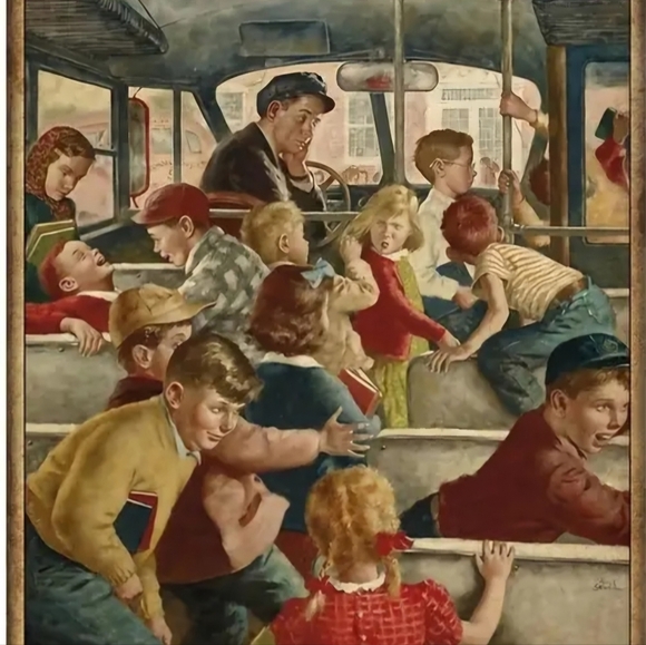 School Bus Driver Aluminum Decorative Sign - Picture 4 of 4